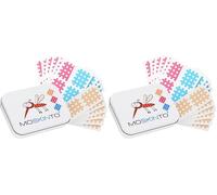 MOSKINTO parches antimosquitos pack familiar de 42 parches de colores en lata Picor, mosquitos, tábanos, abejas, jejenes, cura picaduras, multicolor (Paquete de 2)