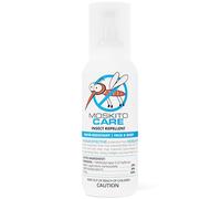 Moskito Care Repelente hidratante de insectos de 14 horas, 20% picaridina, eficaz contra mosquitos, garrapatas, moscas de arena, moscas mordedoras y sin versión
