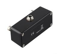 MOSKY True Bypass Interruptor de pedal de doble interruptor para pedales de guitarra con durabilidad de metal completa y huella pequeña para espacios reducidos