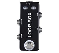 Moskyaudio YMUZE Mini Loop Box Pedal de efectos de guitarra con selección de canal True Bypass