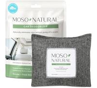 Moso Natural Bolsa purificadora de aire. Un eliminador de olores sin olor para coches, camiones y SUV. Absorbente de olores de carbón de bambú moso