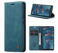Mosoris Funda para Huawei P30 Lite Funda de Piel Flip Wallet Resistente a los Golpes Funda Plegable para Huawei P30 Lite Funda Tarjetero Soporte Protección Cámara Plegable Funda de Cuero Funda Funda
