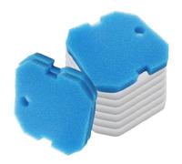MospdyGear 3 Esponja De Filtro Azul Y 6 Esponja De Filtro Blanco, Reemplazo Para Eheim 2616260 Profesional 2 2226, Reemplazo Para Eheim Experience 350