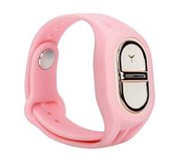 Mosqueriquechic - Pulsera antimosquitos ultrasónica impermeable recargable USB para camping senderismo al aire libre