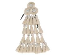 Mosquero de cerda Los Nietos Dressage | Color Blanco | Equipamiento para el caballo | Producto de Guarnicionería | Tradición artesana | Los Nietos