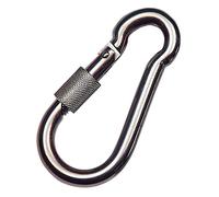 Mosqueton Bombero Inoxidable Con Seguro 60x6 Uso domestico