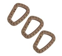 Mosquetón, Cierre de cinta exprés Hebilla Mosquetón for campamento al aire libre Enlace conexión a presión Clip grillete Senderismo Escalada Mochila(Silver)