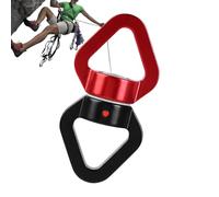 Mosquetón de escalada, 30 kN, fuerte mosquetón con articulación giratoria y cierre, para asegurar la cuerda de la mochila, , camping, gimnasio, de deporte al aire libre