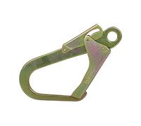 Mosquetón de Seguridad de acero para andamios I Con bloqueo automático de doble acción