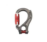 Mosquetón DMM Director Yoke Twist Color: gris/rojo