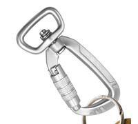 Mosquetón Gancho - 8 Cm Aleación Aluminio Resistente, Gancho Resorte | Mosquetón Para Hamaca Camping Senderismo Escalada Supervivencia Gimnasio Picnic Hombres Mujeres Jóvenes Fuerte Seguro Viaje