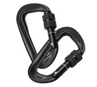 Mosquetón Grande Clip Anilla En D De Aluminio Aleado 12kN Resistente Y