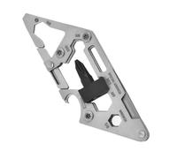 Mosquetón multiherramienta, clips de liberación rápida de acero inoxidable para supervivencia, camping, senderismo, escalada al aire libre, viajes diarios, viajes