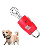 Mosquetón para cordón de perro - Hebilla de liberación rápida con conexión automática - para conectar collar y arnés para paseo, senderismo, jardín