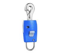 Mosquetón para Cuerda De Perro | Cierre Rápido Automático De Liberación - Suministros para Mascotas Conexión para Arnés Collar Paseo Camping Jardín Exteriores