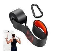 Mosquetón para puerta de fitness, accesorio de entrenamiento de fuerza, anclaje de puerta resistente con resistencia, diseño compacto para entrenamiento, hombres, mujeres, viajeros frecuentes, hoteles