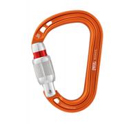 Mosquetón PETZL Cierre de rosca Rocha (NARANJA)