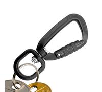 Mosquetón resistente | Mosquetón de clip de bloqueo 4KN | Hebilla de alta resistencia - para mochileros, senderismo, hamaca, gimnasio, , viajes, garaje