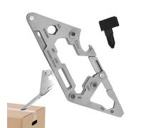 Mosquetón utilitario | Clips de utilidad de acero inoxidable herramienta Gadget | Mosquetón resistente, para supervivencia, camping, al aire libre, escalada, , viajes diarios por carretera