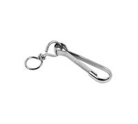 Mosquetones Corriente AVL con Giratorio de 90 mm niquelado