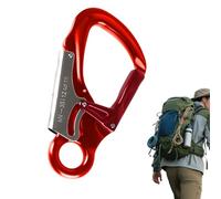 Mosquetones de escalada en roca, mosquetón de bloqueo de escalada, equipo deportivo al aire libre para aparejos, asegurar mascotas, montañismo, hamaca, rapel, camping, senderismo