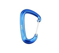 Mosquetones, ganchos resistentes, 1 pieza de clip de resorte de puerta de alambre de aluminio duradero de 12 kN con cierre for mochila, hamaca for acampar, senderismo y escalada.(Blue)