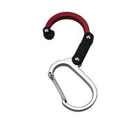 Mosquetones, ganchos resistentes, Gancho giratorio con clip for equipo híbrido, clips resistentes for acampar, senderismo, viajes, mochilas, montañismo, accesorios for exteriores(Red)