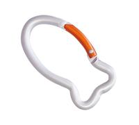 Mosquetones Pequeños - 7.5x4.1cm Clip Llavero | Gancho De Aleación De Aluminio con Bloqueo | Mosquetón Ligero para Mochila Viaje Senderismo