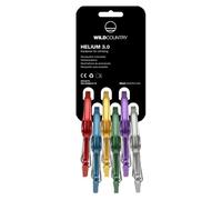 Mosquetones Wild Country Helium 3.0 Rack 6 Pack Color: mix1