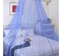 Mosquitera Con Dosel Para Cama Doble, Tienda Repelente De Mosquitos, Dosel Para Cama Con Dosel, Cortina, Tienda Para Cama,Azul,un Tamaño