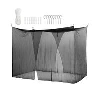 Mosquitera De Camping Contra Moscas | Portátil Grande Rectangular con Protección | Mosquitera de protección para camping - Apto para relajarse, dormir y protegerse en el patio, porche, balcón y durant