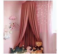 Mosquitera de Dosel para Cama Decoración de Habitación Zona de Juegos para Bebés Y Niños Marrón(Altura:2.5M)