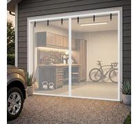Mosquitera De Puerta Magnetica Para Garajes, Malla De Fibra De Vidrio