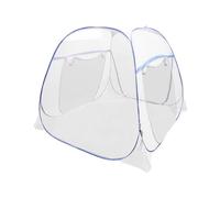 Mosquitera de viaje, mosquitera plegable para cama individual, 180 × 200 cm, tienda de viaje plegable, mosquitera de viaje