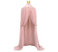 Mosquitera,Elegante Color De Malla Para El Hogar Mosquitera Para Niños Cama Con Dosel Netting Kid Baby Bedroom,Dosel Cama Niña Dosel Cuna Bebe Dosel Cama Infantil(Rosado)