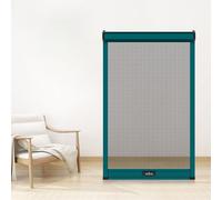 Mosquitera Enrollable a Medida para Ventanas, Mosquitera para Ventana Abatible sin Taladrar, Retorno Suave con Cepillo Autolimpiante - Aluminio Resistente
