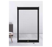 Mosquitera Enrollable discreta para Ventanas - Marco de Aluminio, Malla Fina Protectora, Kit de fácil instalación para Ventanas correderas y abatibles.