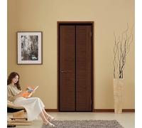 Mosquitera Magnetica 103 x 206 cm Que Entre Aire Fresco, Cierre Automático Mosquitera Imantada Puerta Fácil Instalación sin Taladrar para Garaje O Patio, Correderas, Negro