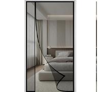 Mosquitera Magnética 120x235cm Cortina Mosquitera Puerta Exterior Puertas Disfrute del Buen Verano en Familia Montaje Fácil Negro