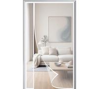 Mosquitera Magnetica 130x230cm Cortina Mosquiteras Magnética Mosquitera Imantada Puerta Instalación sin Herramientas Dejar Pasar El Aire Fresco Blanco