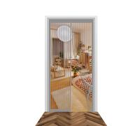 Mosquitera Magnetica 134 x 178 cm sin Taladrar Fácil de Instalar Cortina Magnetica Mosquitera Mantiene El Aire Fresco para Puerta Del Balcón Puerta Patio, Gris