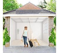 Mosquitera MagnéTica, 300x240 cm mosquitero magnetico Magnética Automático Verano Cortina magnética para Puertas Correderas Balcones Terraza, Blanco P