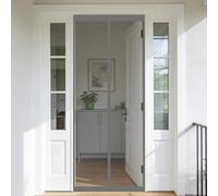 Mosquitera Magnetica 50 x 100 cm Junta Magnética de Arriba a Abajo, sin Taladrar, Transpirables, Resistente Al Viento Mosquiteras Magneticas para Puerta Exterior, Gris