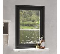 Mosquitera Magnética Con Fibra De Vidrio, Protección Contra Insectos, Mosquiteras Para Ventanas, Mosquitera Ventana, Adecuada Para Salón Y Dormitorio, Antracita, 80 x 120 cm