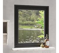 Mosquitera Magnética Con Fibra De Vidrio, Protección Contra Insectos, Mosquiteras Para Ventanas, Mosquitera Ventana, Adecuada Para Salón Y Dormitorio, Antracita, 100 x 120 cm