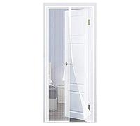 Mosquitera MagnéTica, Mosquitera Ventana Cierre MagnéTico Que Se Cierra AutomáTicamente para Puertas Correderas/Balcones/Terraza - Blanco 130x230cm(51x91inch)