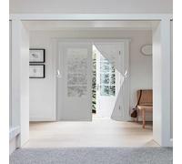 Mosquitera Magnética para Puerta 132 x 184 cm Antimosquitos con Imanes Protección Contra Insectos Que Entre Aire Fresco Acceso Sencillo, sin Taladrar, Gris