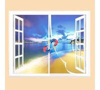 Mosquitera Magnética para Ventana, Ventana De Balcón, 60x120 Cm (Ancho X Alto), Puerta Mosquitera, Tragaluz, Protección Contra Insectos, Sin Perforaciones, para Puerta De Balcón - Blanco