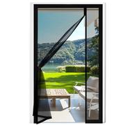 Mosquitera Magnética Puerta, Fillis 90x210cm Mosquitera de Fibra de Vidrio Puerta de Balcón Apertura Lateral Cortina Mosquitera Magnética Cortinas para Balcón Salón Dormitorio Puertas Patio