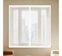 Mosquitera Magnetica Ventana 140 x 160 cm Mantiene Insectos, Moscas y Mosquitos Fuera Mosquitera Ventanas Adhesiva Lavables para Exterior Jardín Balcón Salón Casa Tienda, Blanco